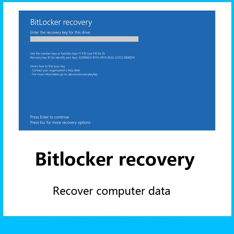 Bitlocker recovery